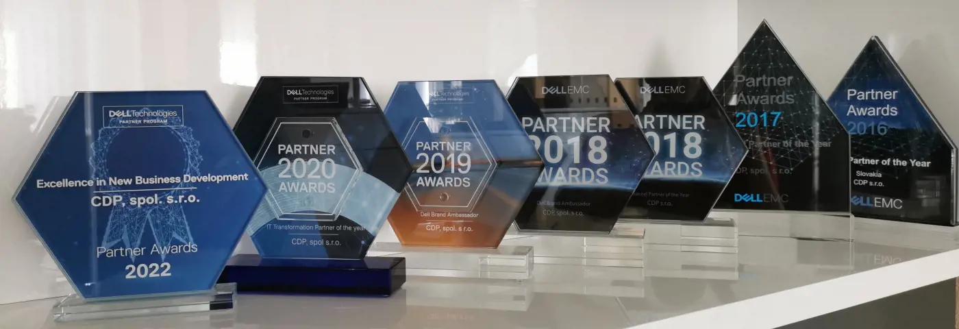 CDP znovu získalo ocenenie Dell Technologies Partner roka