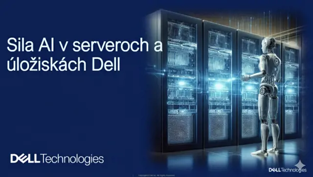Sila AI v serveroch a úložiskách Dell