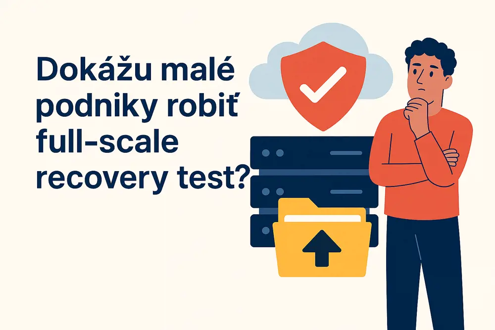 Dokážu malé podniky robiť full-scale recovery test ?