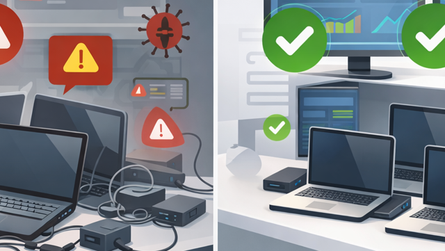 Životný cyklus klientských staníc