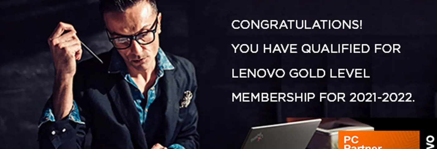 CDP je Lenovo Gold partner