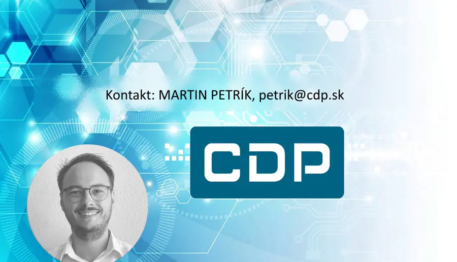 Zo zákulisia CDP - Martin Petrík (Projektový manažér)