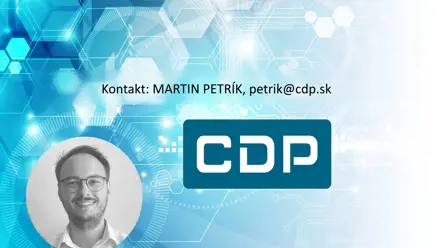 Zo zákulisia CDP - Martin Petrík (Projektový manažér)